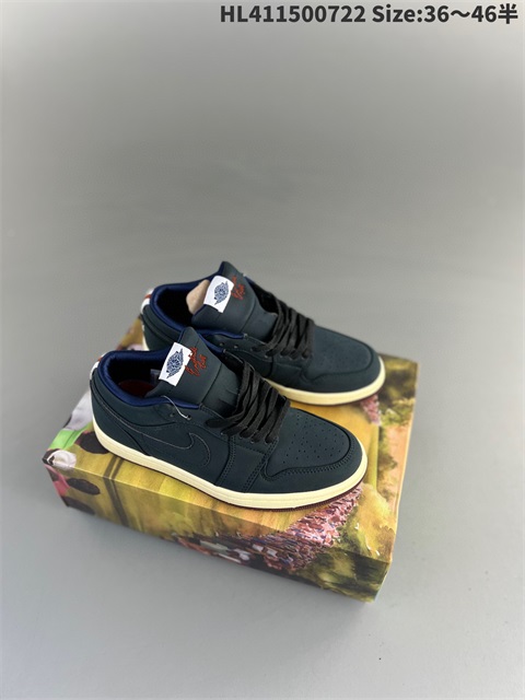 women air jordan 1 shoes H 2023-10-26-347